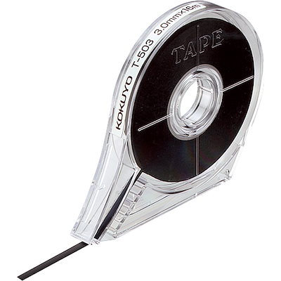 他サイト： コクヨ(KOKUYO) ホワイトボード 罫線引きテープ ホワイトボード用 幅3mm 長さ16m 黒 T-503の商品画像