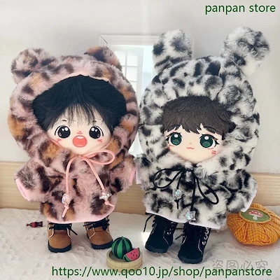 Qoo10] cm ミニ洋服 ヒョウ柄 コート 可愛い