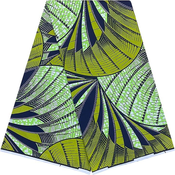 アフリカ布 アフリカンプリント アフリカンファブリック 生地(A)