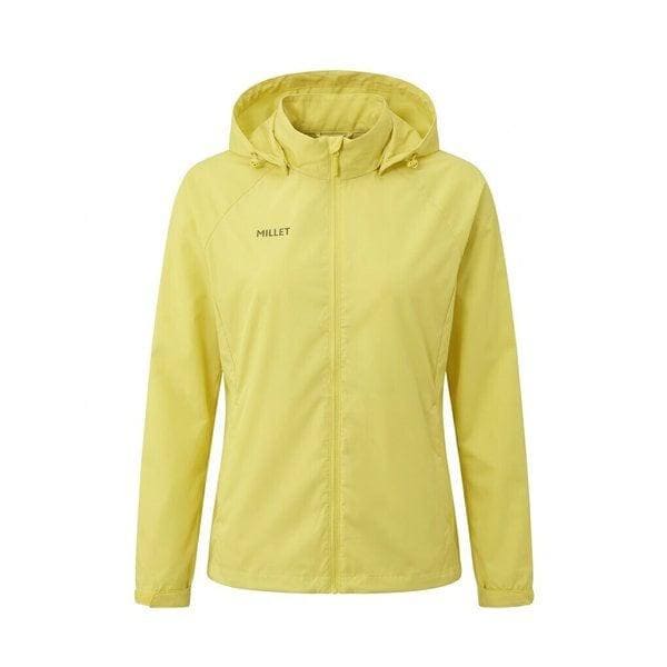 女性の変わりやすい気候のアウトドアウィンドブレーカージャンパー LD MT セント防風ジャケット 2 イエロー_CC