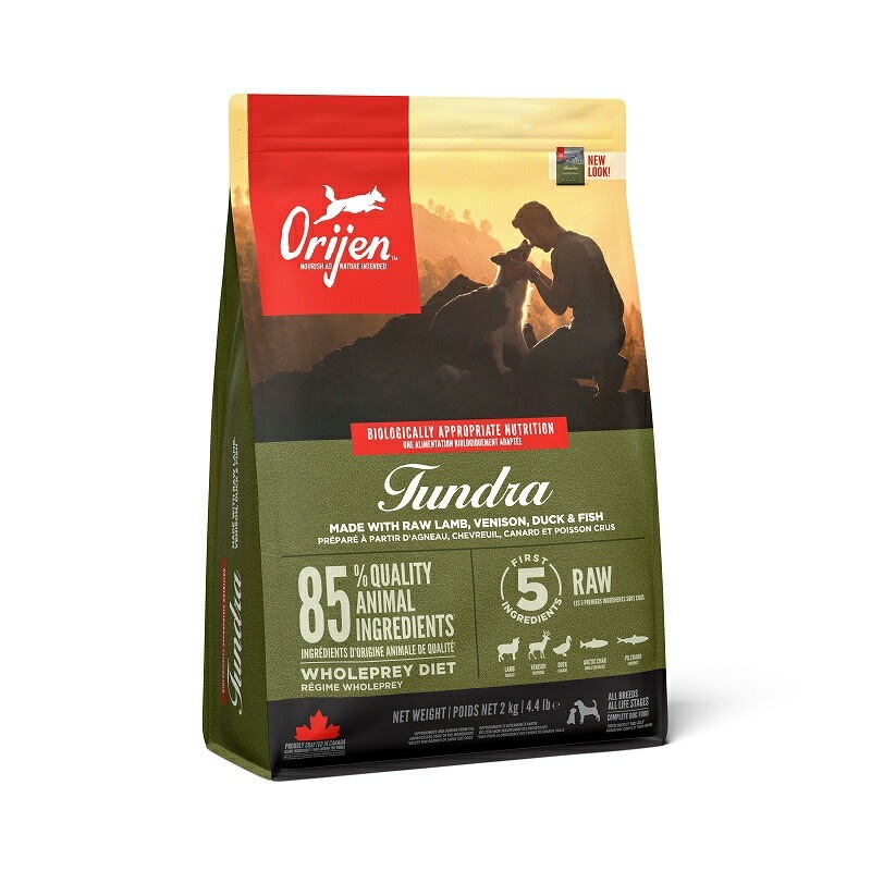 オリジン（カナダ産） ツンドラドッグ 2kg【ドッグフード】【正規品】