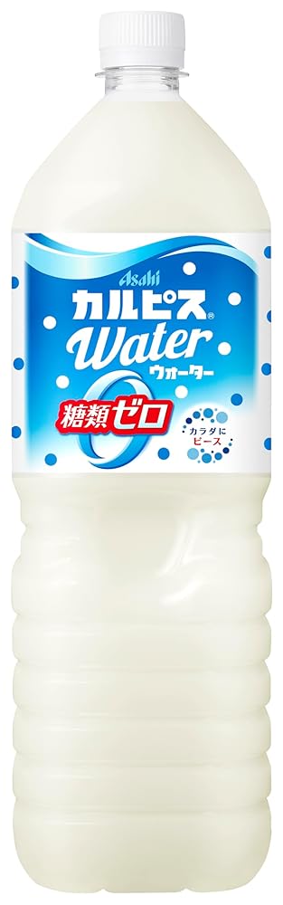 アサヒ飲料 カルピスウォーター 糖類ゼロ 1.5L×16本[乳酸菌][0カロリー]