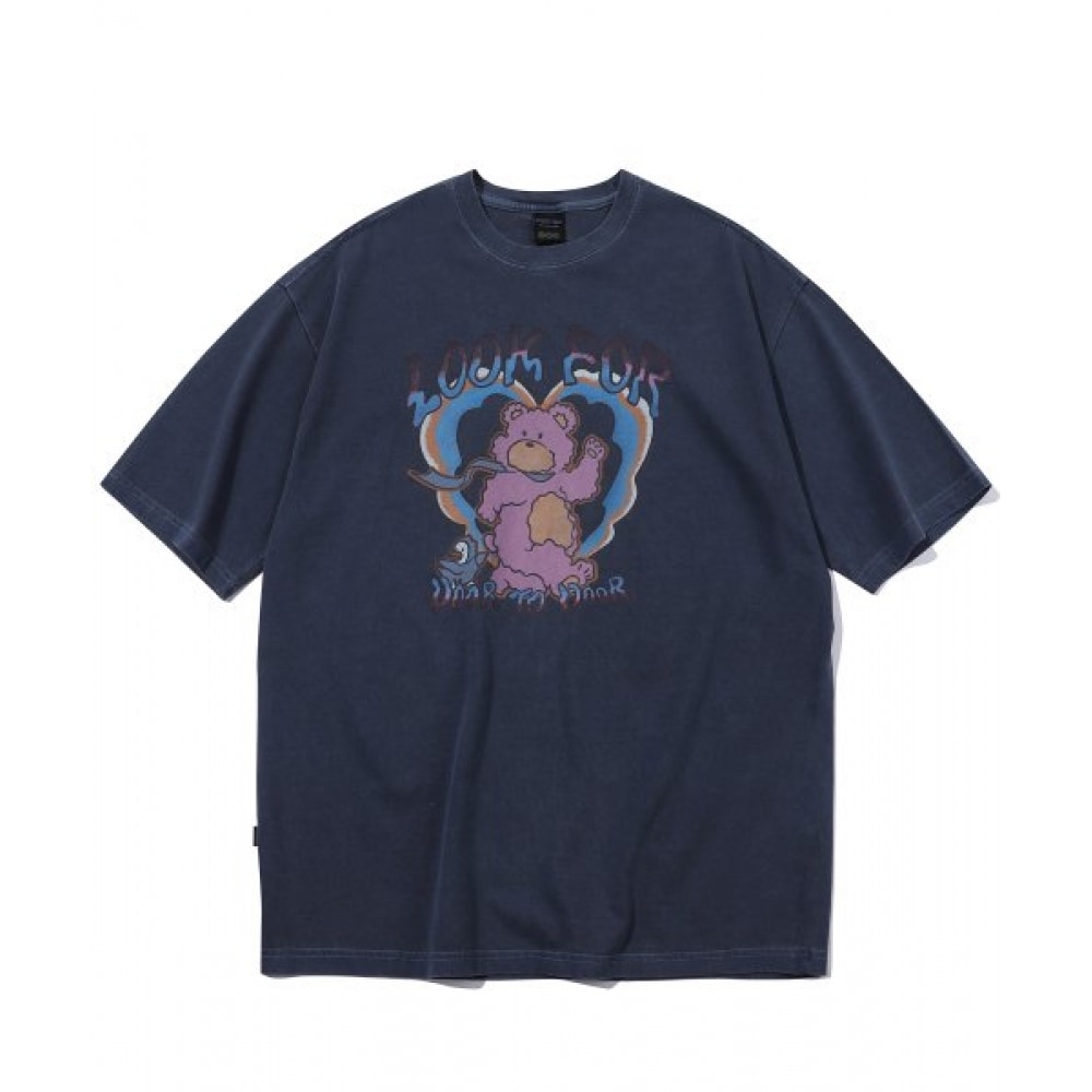 CPGN STUDIO ファンタイムテディピグメントショートスリーブ T シャツダークブルー 4,938円