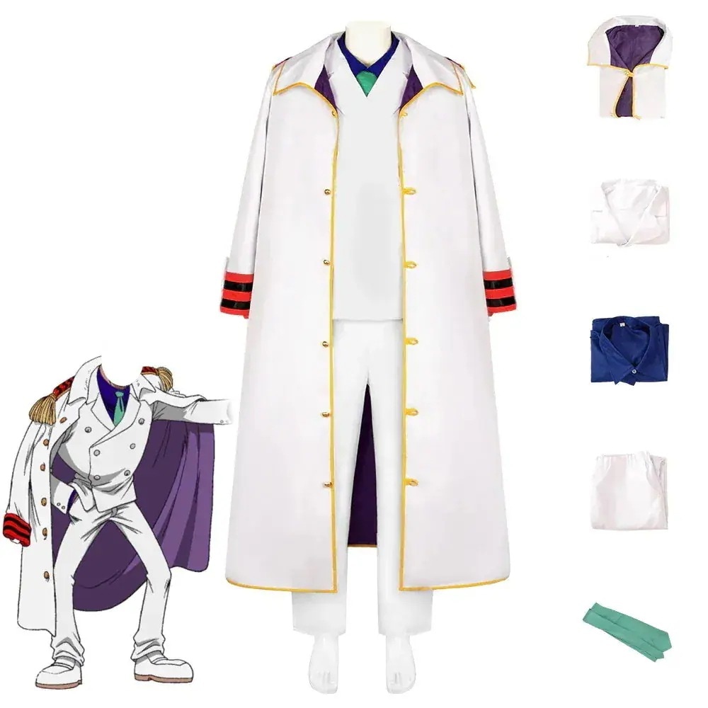 限定発売 独自の設計 コスチューム　モンキー・D・ガープ 海軍本部 中将 ユニフォーム　コスプレ　軍服　舞台衣装　ハロウィン　イベント　大海賊百景