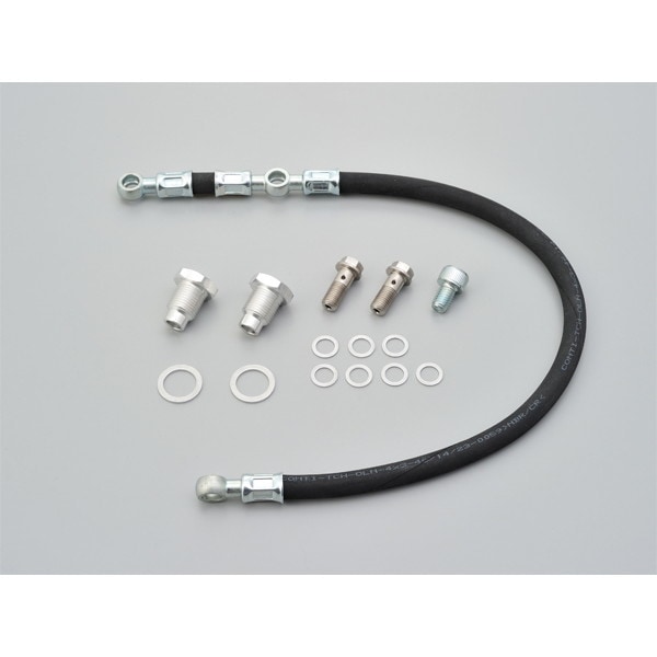 D93267 [KEDO ツインオイルライン(レース/ブラックホース) SR400/400FI/500] 6,265円