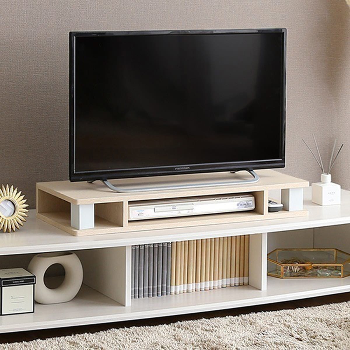 さわやかな モニター台 80cm幅 モニター台単体 モニターやテレビ台の高さ調整に