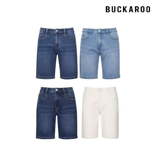 [] デニムショートパンツ 男女2点セット 択1