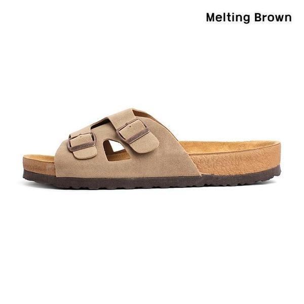 男女兼用夏カジュアルバックルサンダル3色