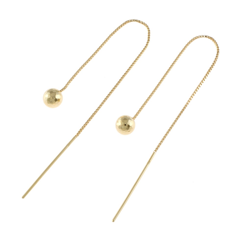 アメリカン ミラーボール ピアス 18金 K18ゴールド 新品 17,479円