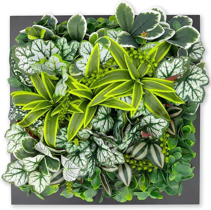 フェイクウォールグリーン インテリア 光触媒加工 抗菌消臭 日本製 壁掛け 観葉植物 Breeze of air