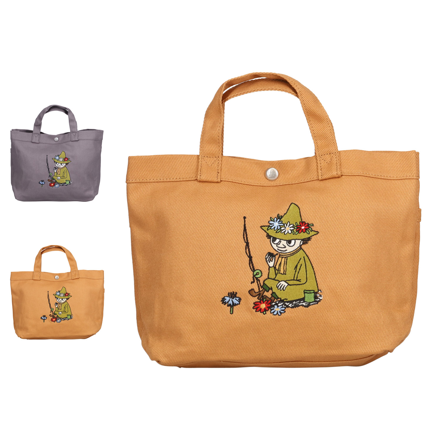 トートバッグ メンズ レディース スナフキン 軽量 グレー ベージュ RMCK-01S