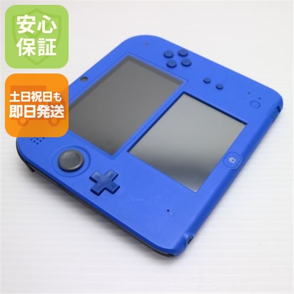 美品 ニンテンドー2DS ブルー×ブラック game 任天堂 198