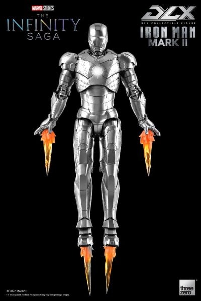 Threezero DLX The Infinity Saga Iron Man Mark 2 17.5cm アクションフィギュア 3Z04770C0