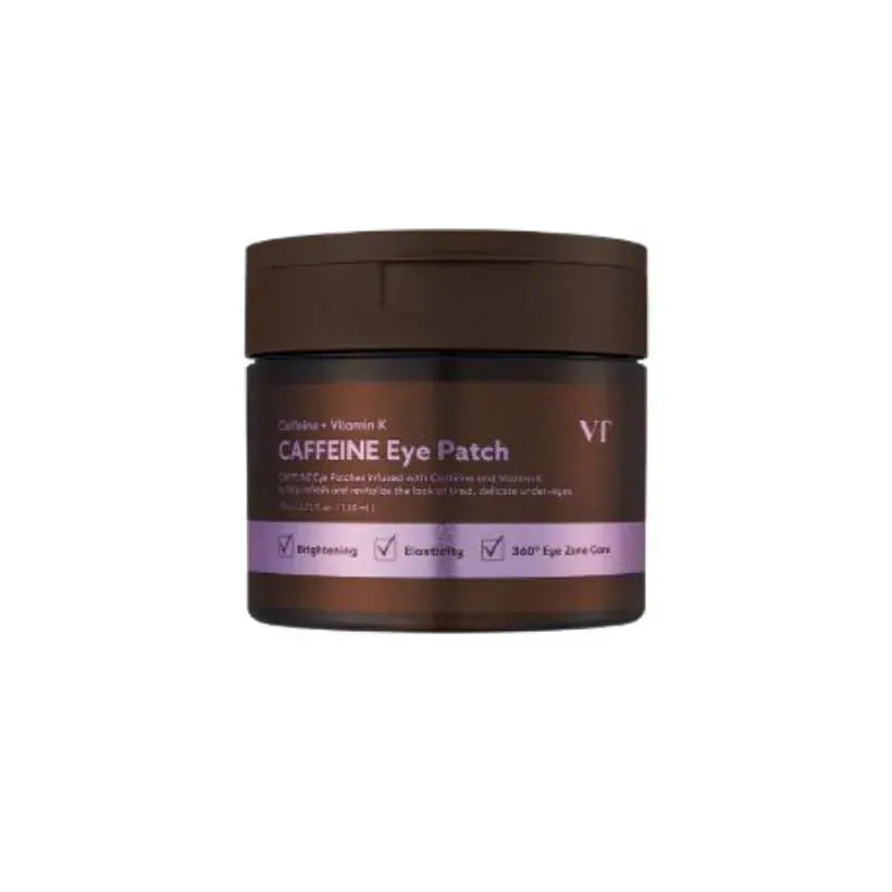 [26SS/New]カフェイン アイパッチ 60枚 #360度 目もとケア #ビタミンK #グルタチオン #ナイアシンアミド #4種ペプチド #6種コラーゲン