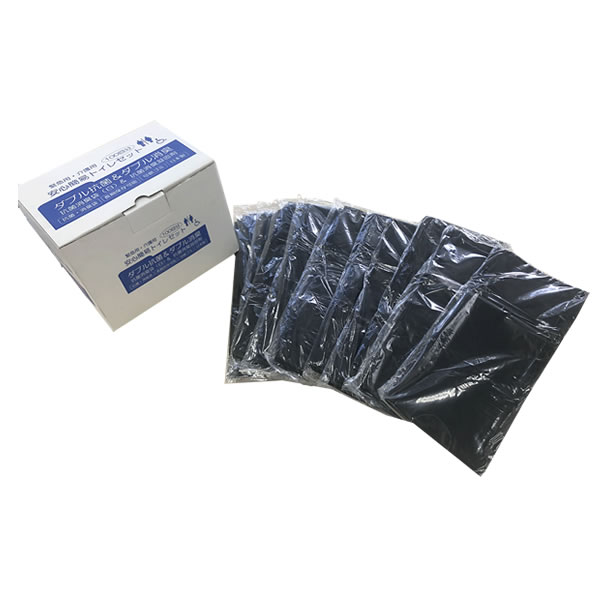 アキリック 簡易トイレセット 緊急用介護用安心簡易トイレ 100回分 I-4560211190014