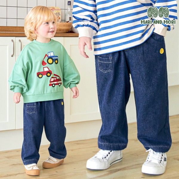 オータムバギーフィットデニムパンツ