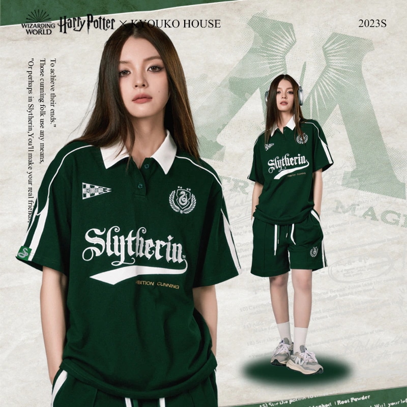 ハリーポッタージョイント半袖ルーズtシャツスーツカレッジスポーツ