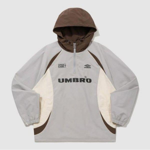 ジャケット TQT UQ123CWT21-LGR HBL スポーティカジュアルフードアノラック / ライトグレー