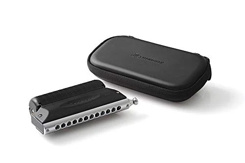 SUZUKI スズキ サイレンサー付クロマチックハーモニカセット 忍SHINOBIX フルセット(C
