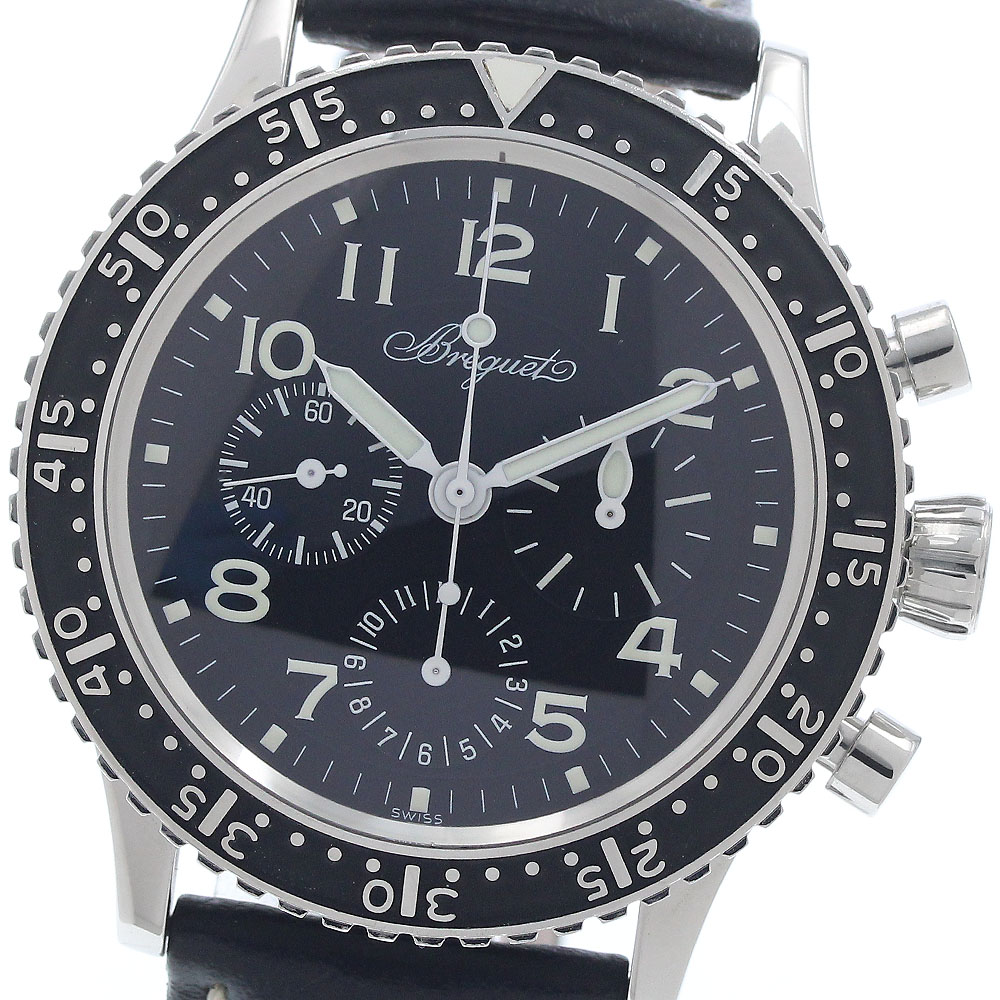 ブレゲ Breguet 3803ST/92/3W6 アエロナバル TYPEXX フランス海軍航空部隊100周年記念 世界限定1000本 自動巻き メンズ 保証書付き_951441【中古】