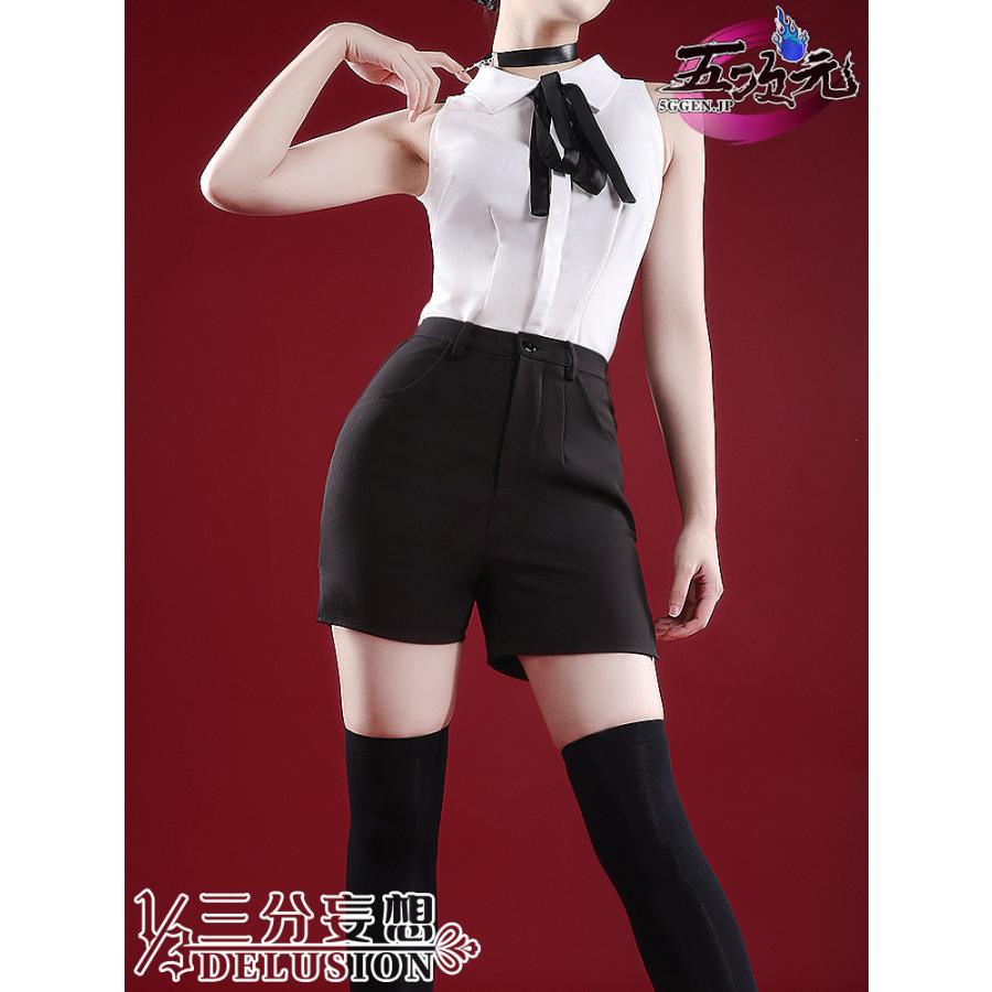 [超人気]三分妄想　チェンソーマン　コスプレ　レゼ　Reze　衣装　 ウィッグ　追加可