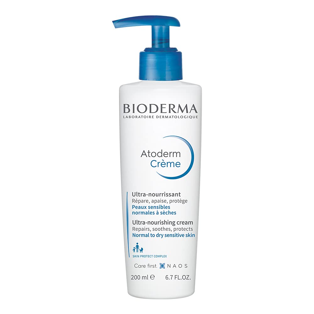 【正規品】ビオデルマ (Bioderma) アトデルム クリーム D 200mL 顔 からだ用保湿クリーム 乾燥を繰り返す敏感肌用 無香料 無着色 エチルアルコール無添加 パラベン無添加