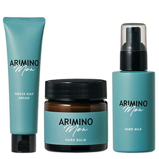 アリミノ メン ハード ミルク 100G & ハード バーム 60G & フリーズキープ グリース 100G セット ARIMINO MEN 5,302円