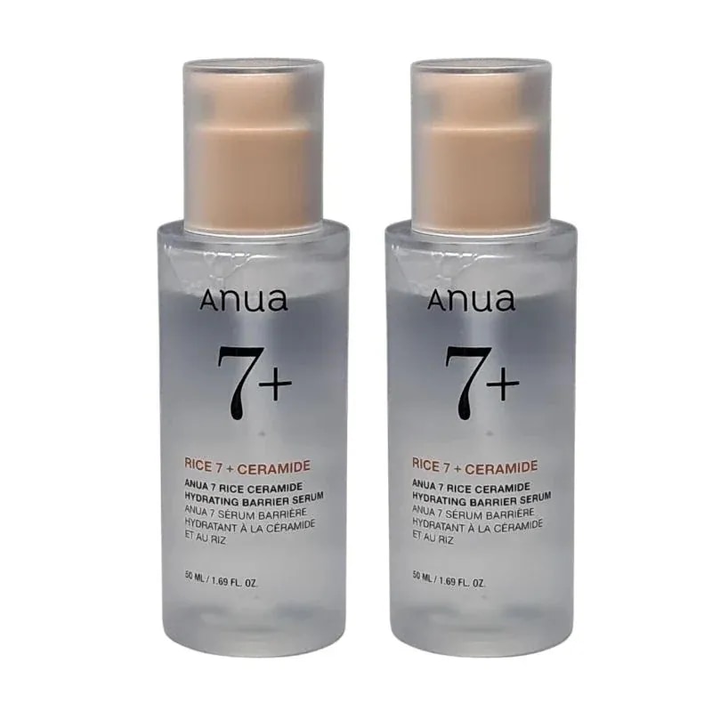 [NEW] ライススキンケア セラミド ハイドレーティング バリア セラム 50ml + 50ml / 高保湿バリアケア！ライス×セラミドでうるおい満ちる健やか肌へ