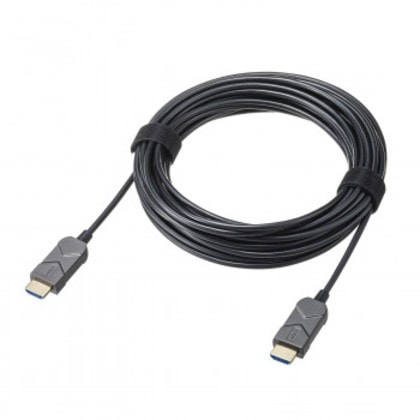 サンワサプライ 8K/60Hz 4K/120Hz対応光ファイバHDMIケーブル 10m KM-HD20-UFB10LP