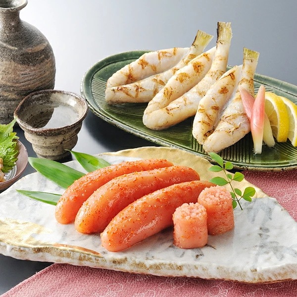 ギフト ふぐ フグ 送料無料 「関とら本店」ふく一夜干しと辛子明太子詰合せ とらふく塩辛付 冷凍便 2480109『SKT』 詰め合わせ お取り寄せグルメ セット 誕生日 お祝い 内祝い【内祝い