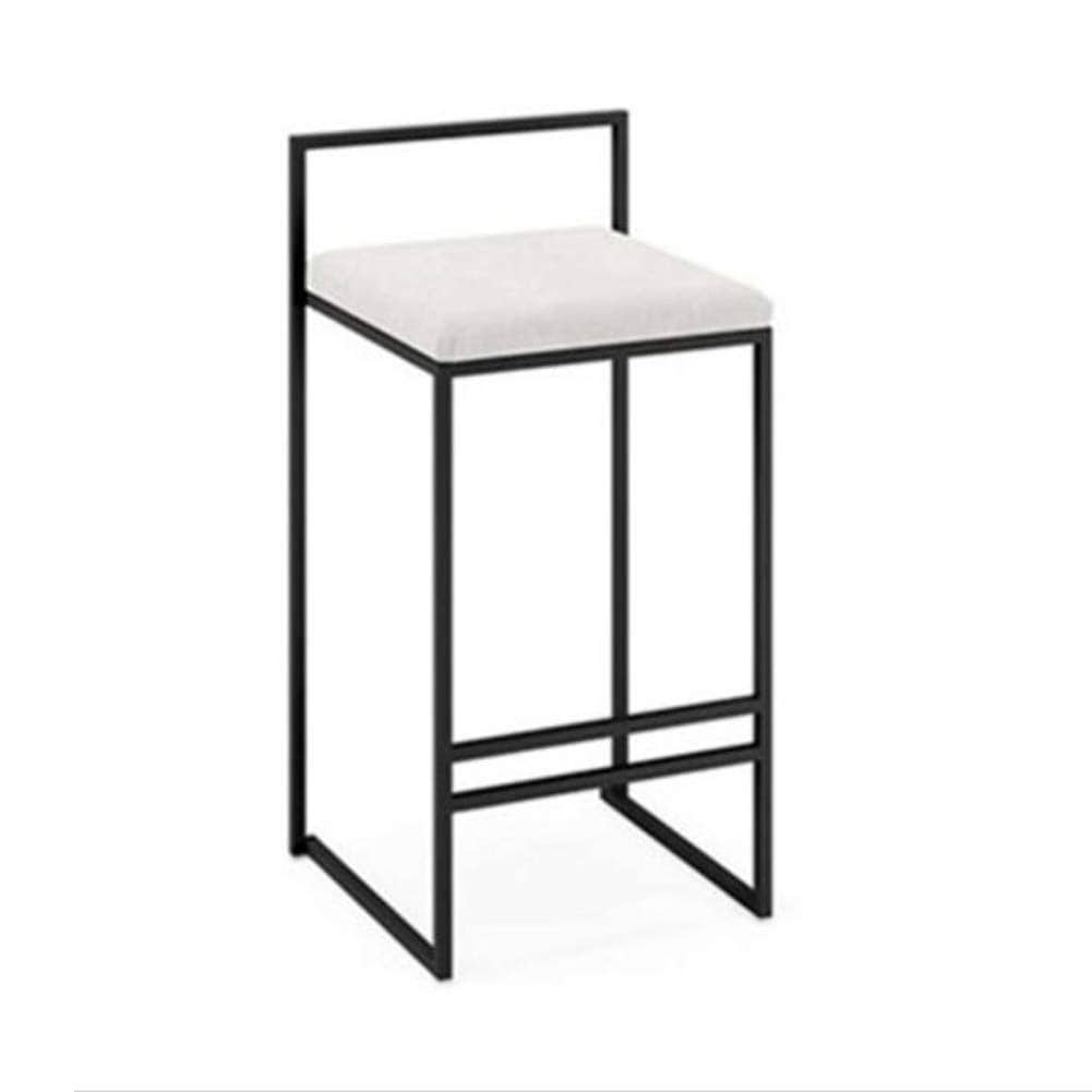 バースツール クリエイティブカウンターチェア シンプルなバースツール 柔らかいフランネルクッション フロアプロテクター キッチン レストラン カフェ 家の装飾に適して