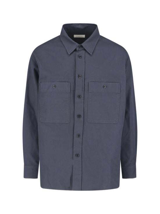 LEMAIRE Men Shirts OV1025 LF1452BK871 Blue