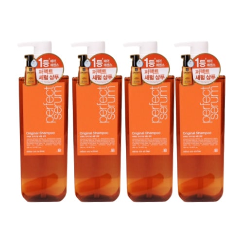[NEW]パーフェクトオリジナルセラムシャンプー680ml ×4ダメージケア ヘアケア 補修 保湿 ツヤ髪 しっとり まとまりやすい サロン級 韓国コスメ