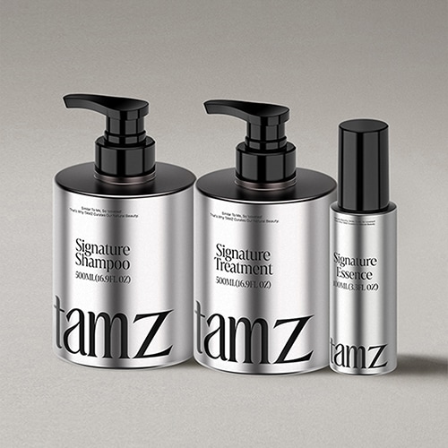 シグネチャー 3Care セット シャンプー＆トリートメント＆ヘアエッセンス 各500ml/100ml（ヴィーガン認証・弱酸性）