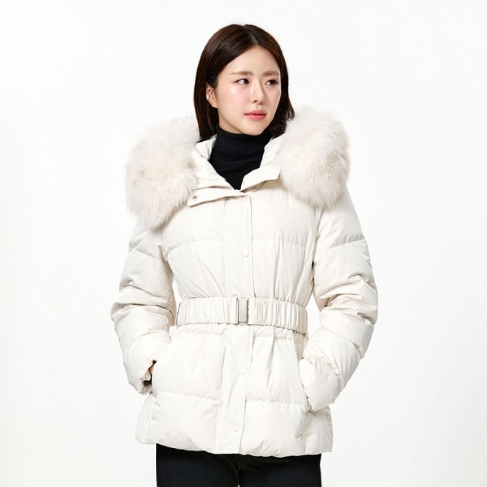 (ミニマル) フォックスファーフードダックダウンパディング MYDGPM0790