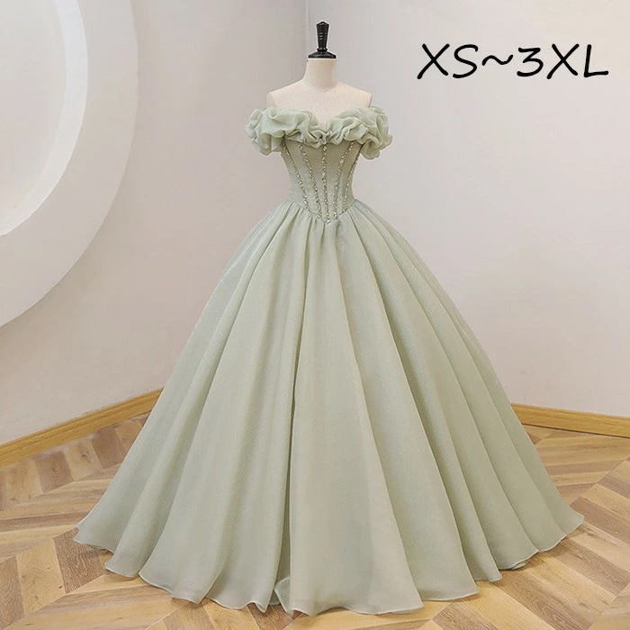 ドレス レディース ロング丈 ピアノ 発表会 パーティードレス 結婚式 ワンピース イブニングドレス フォーマル 大人 ドレス エレガント お呼ばれ 二次会 披露宴 演奏会 忘年会 司会ドレス 大きい