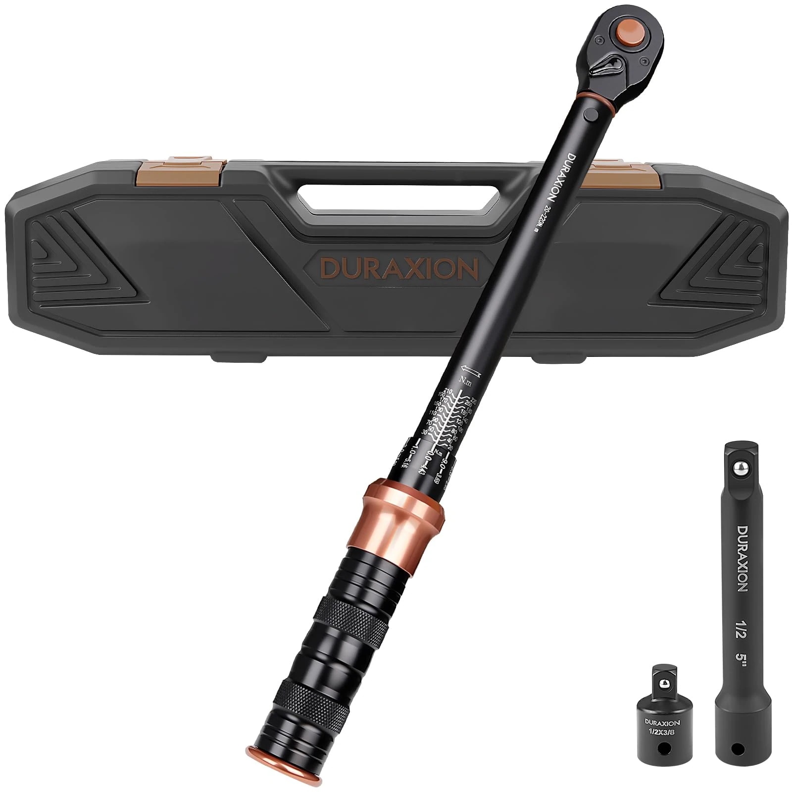 トルクレンチ 車 セット 3点組 プレセット型 差込角12.7 mm 20-220N.m 1/2インチ トルクレンチ タイヤ交換 バイク用 自動車 エンジン 作業工具 オートバイ 機械の整備 高精度