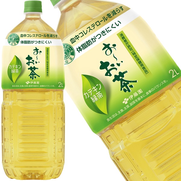 伊藤園 2つの働き カテキン緑茶 2LPET12本［6本2箱］［賞味期限：4ヶ月以上］45営業日以内に出荷