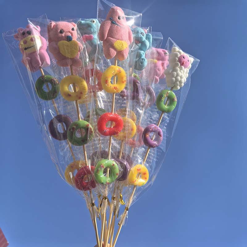 2個で3oo円OFF！70/140Pcs グミキャンディ串個包装ロリポップジュースグミ チルドレンプレイス 子供の日のギフト 誕生日プレゼント