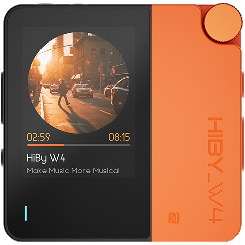 HiBy オールインワン・ポータブルオーディオBluetooth DAC（オレンジ） W4ORANGE