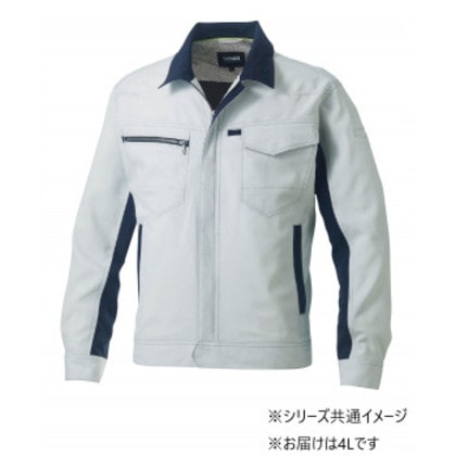 桑和 962 長袖ブルゾン 4Lサイズ シルバーグレー(22) SOWA