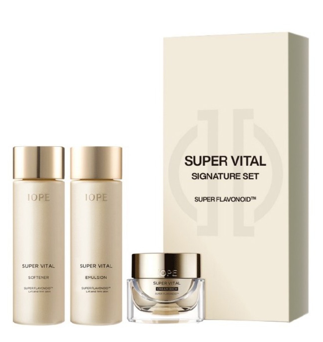 スーパーバイタルシグネチャー基礎化粧品3種