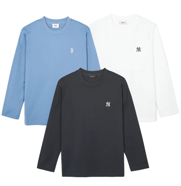 BASIC SMALL LOGO LOOSE FIT T-SHIRT (3ATSB0141-50IVS, 3ATSB0141-43INP, 3ATSB0141-50BKS)