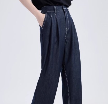 レディース パンツ ボトムス デニム かわいい 大人可愛い きれいめ シンプル カジュアル 上品 おしゃれ かっこいい レトロ アジアン エスニック エキゾチック こなれ感 ラフ メンズライク 8,299円