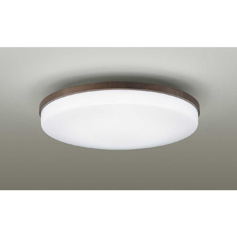 大光電機　LEDシーリングライト 8畳 昼光色～電球色 リモコン付属 ウォールナット　DXL-81474