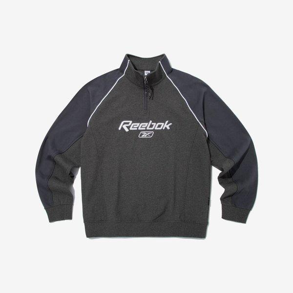 AK水原店 プレミア ハーフジップ スウェットシャツ - チャコール RETS5FM23G2