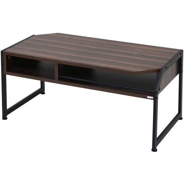 JKプラン RT-007-BK ブラックブラウン ReCONTE Rita [センターテーブル] メーカー直送