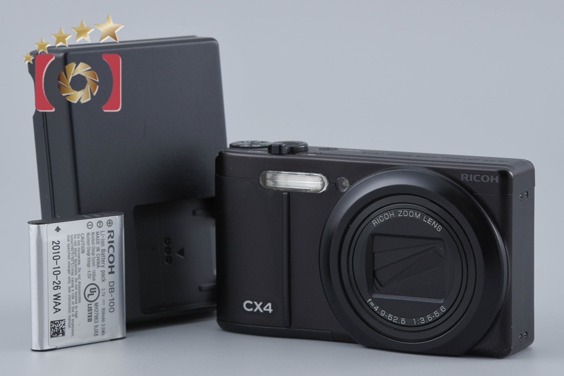 RICOH CX4 ブラック コンパクトデジタルカメラ シャッター回数僅少