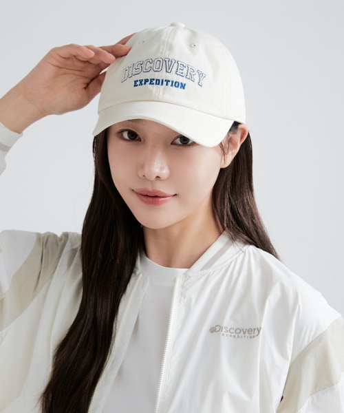 Discovery EXPEDITION Varsity ball cap IVORY DXCP5074N-IV 19