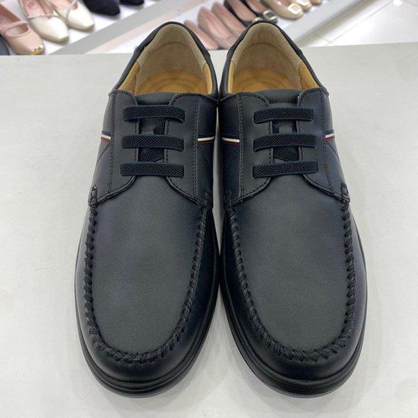 男性バンディングセミカジュアルシューズ YAESHDO46BK HSFF2A GN